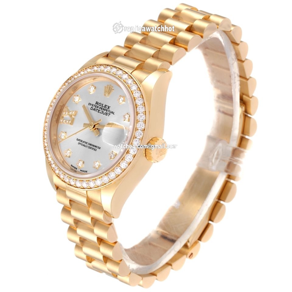 Rolex Lady-Datejust Womens watch Yellow gold Automatic 279138 4