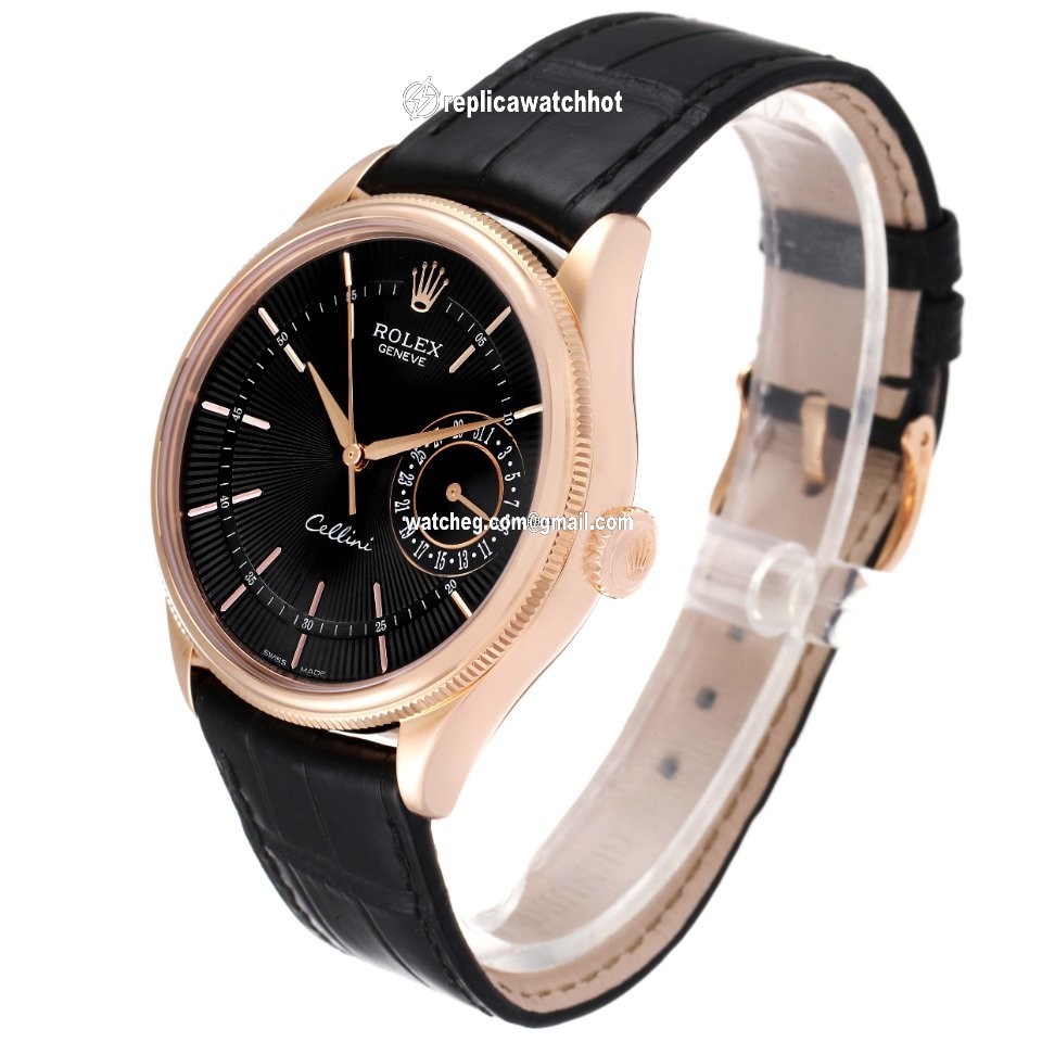 Rolex Cellini Date Mens watch Unisex Rose gold Automatic 50515 4