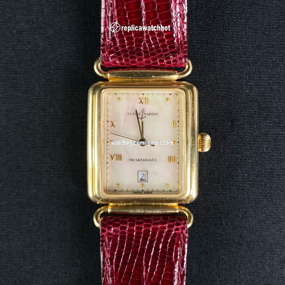 Ulysse Nardin Michelangelo Mens watch Unisex Automatic Yellow gold 181-42 4