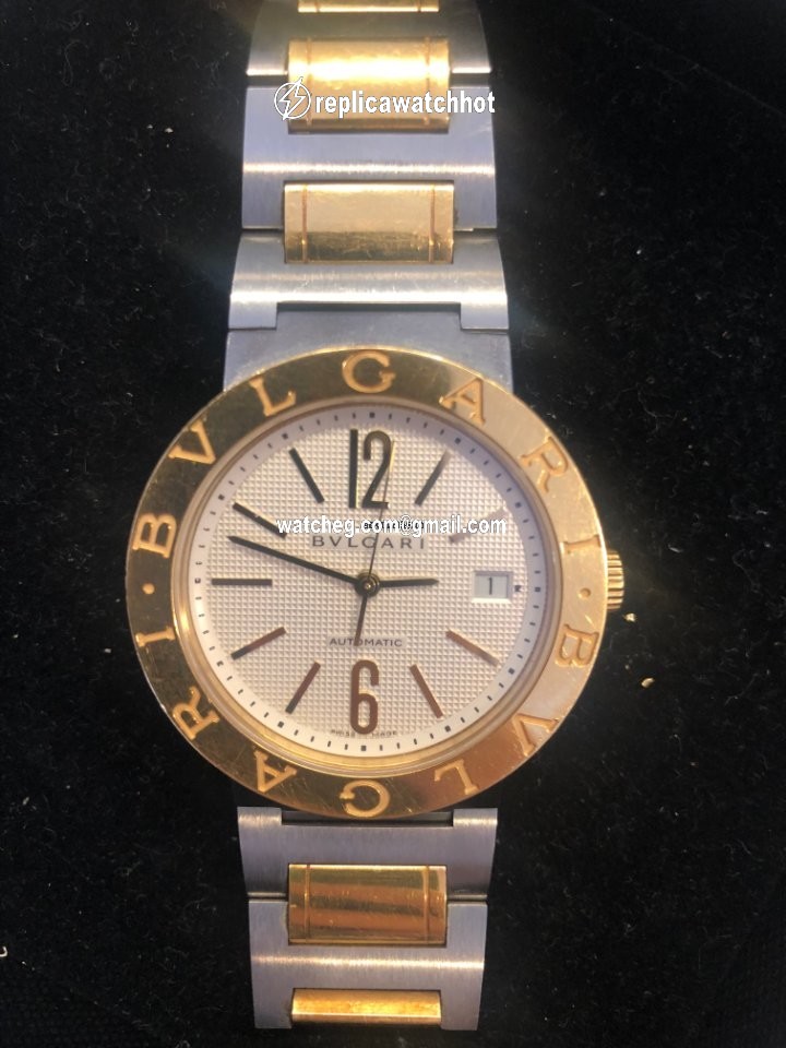 Bulgari Bulgari Mens watch Unisex Automatic Gold Steel BB38SG 4