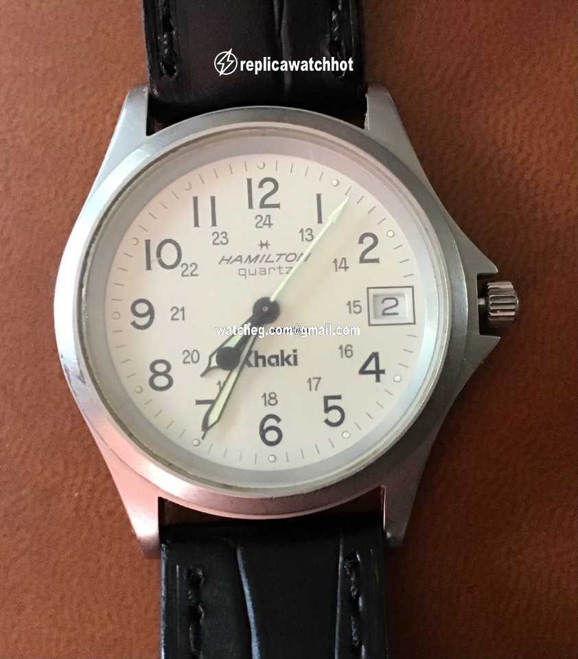 Hamilton Mens watch Unisex Quartz Steel 9445 4