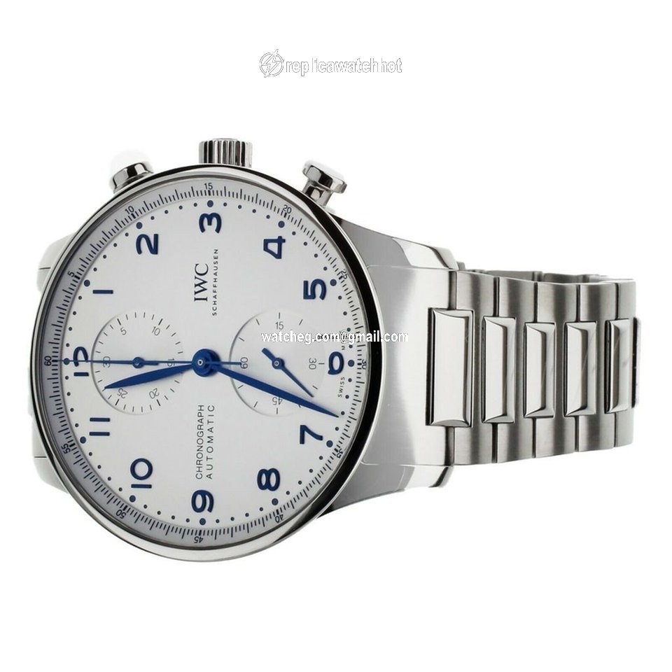 IWC Portuguese Chronograph Mens watch Unisex Automatic Steel IW371617 4