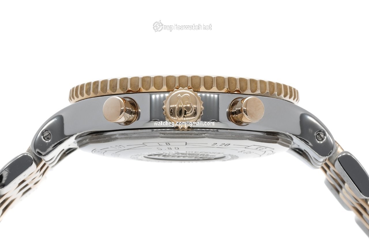 Breitling Montbrillant Legende Mens watch Unisex Automatic Gold Steel C23340 4