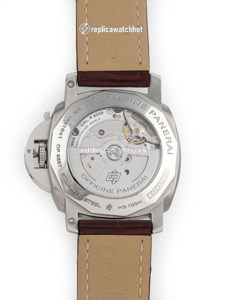 Panerai Luminor 1950 10 Days GMT Mens watch Unisex Automatic Steel PAM 00270 4