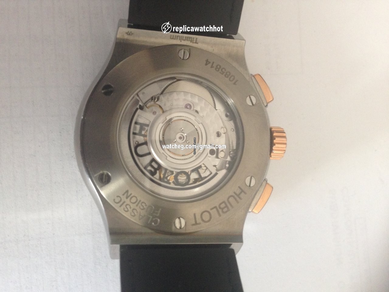 Hublot Classic Fusion Chronograph Mens watch Unisex Automatic Titanium 541.NO.1181.LR 4