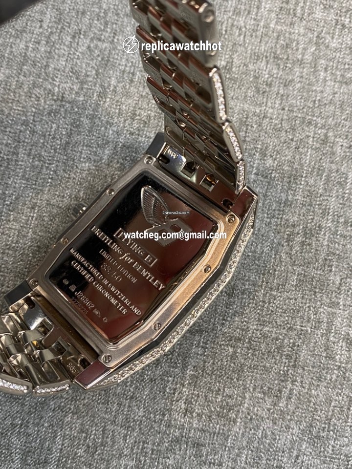 Breitling Bentley Flying B Mens watch Unisex Automatic White gold J28362 4