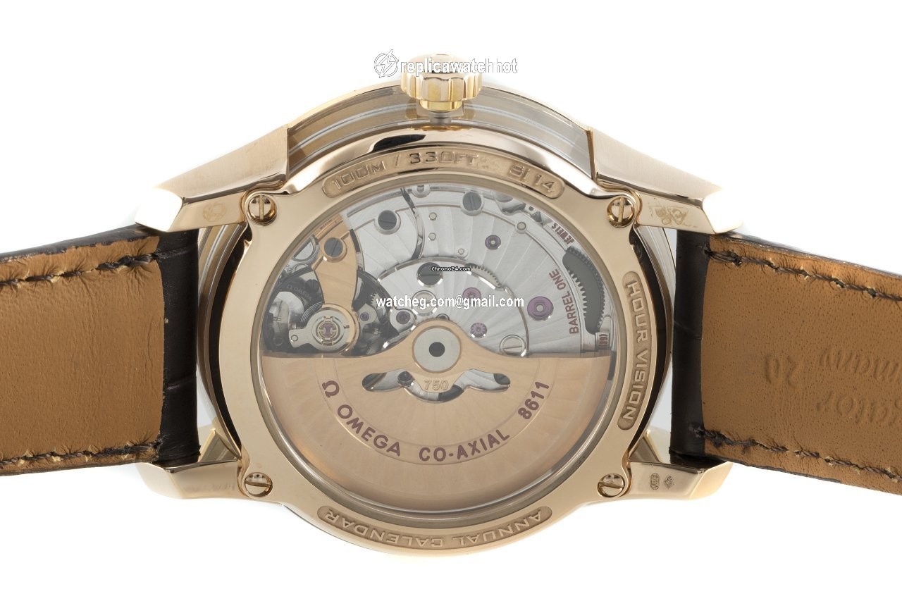 Omega De Ville Hour Vision Mens watch Unisex Automatic Red gold 431.63.41.22.02.001 4