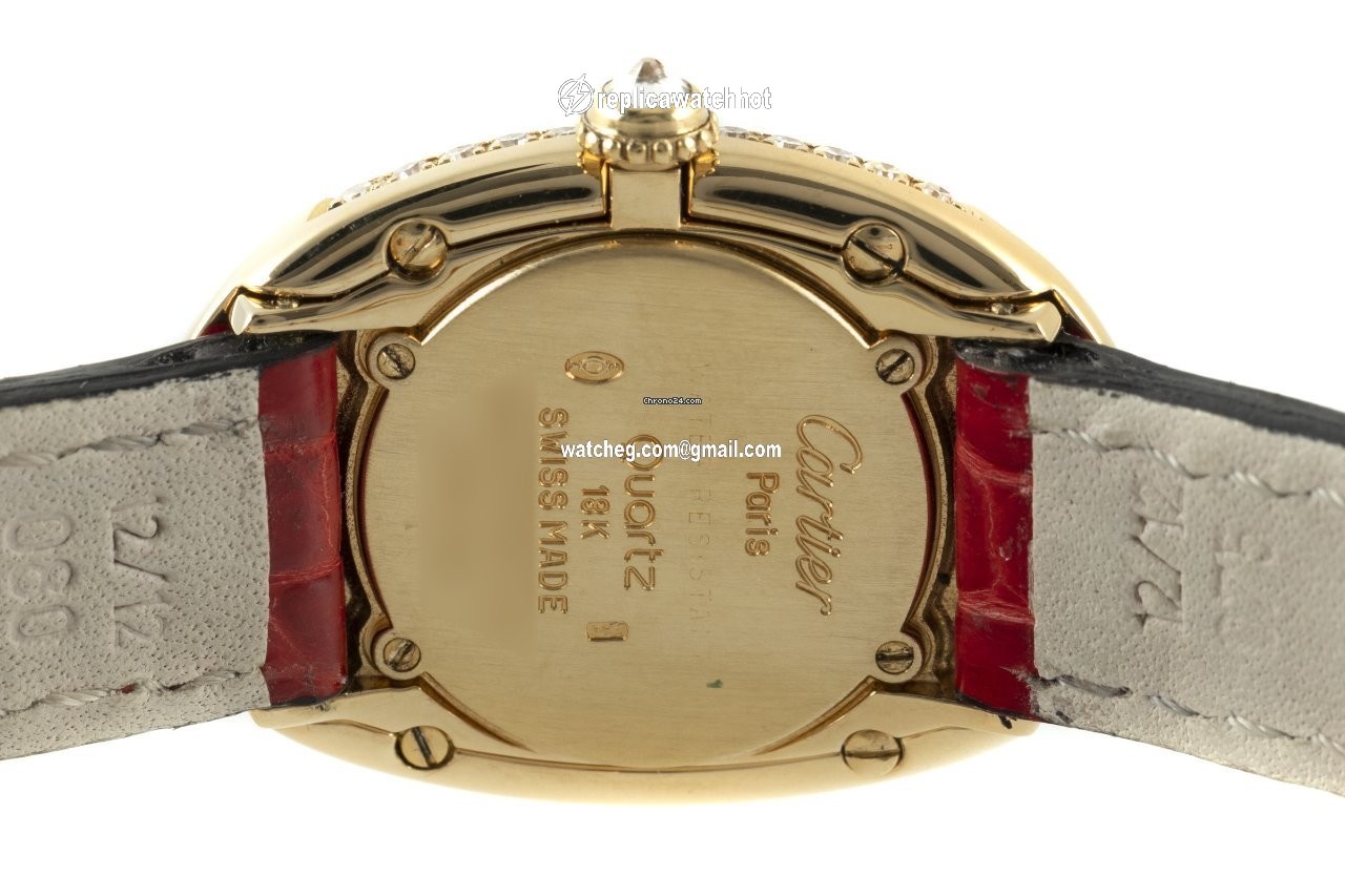 Cartier Baignoire Womens watch Quartz Yellow gold 8057912 4