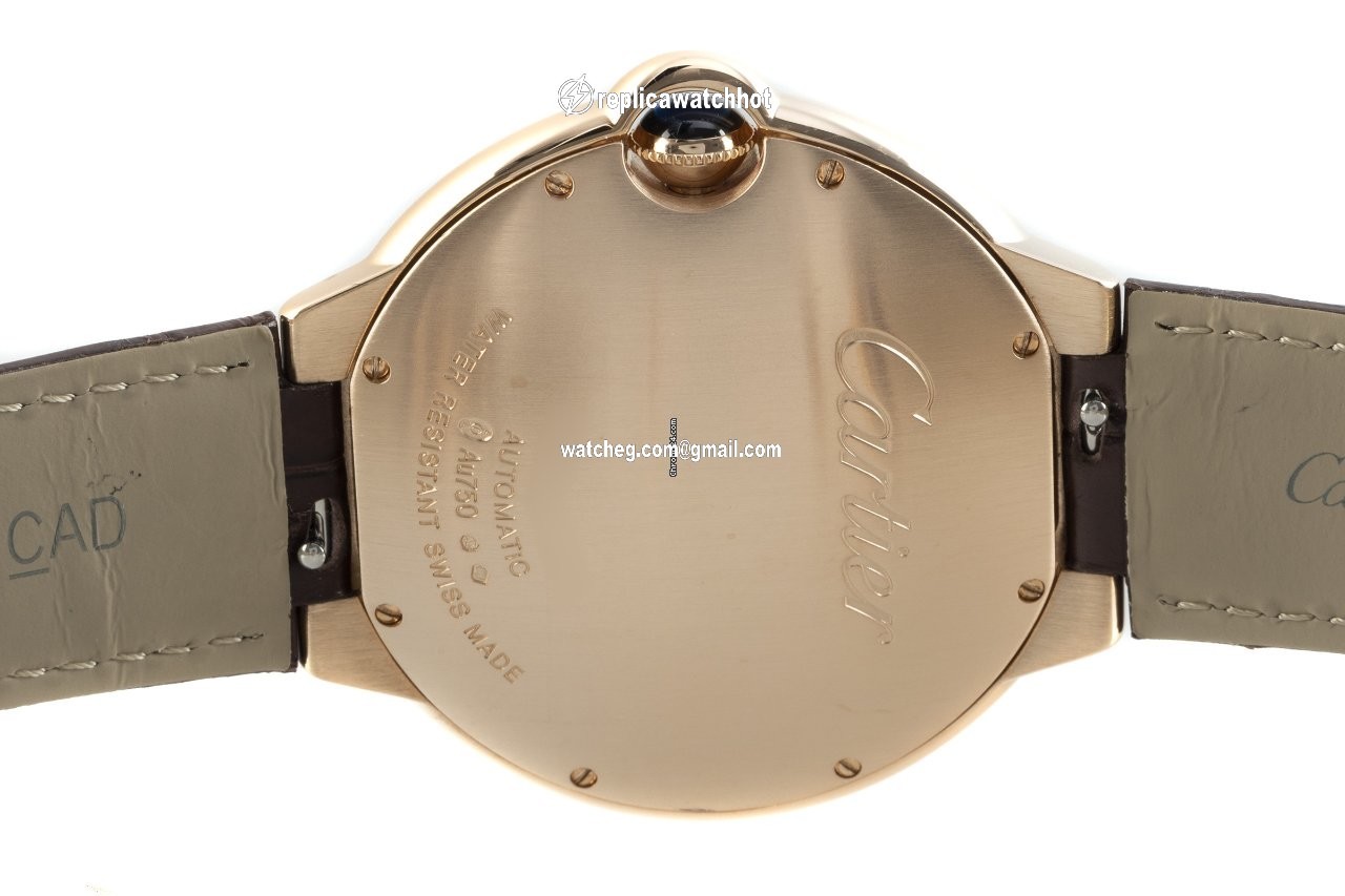 Cartier Ballon Bleu Mens watch Unisex Automatic Red gold 3941 4