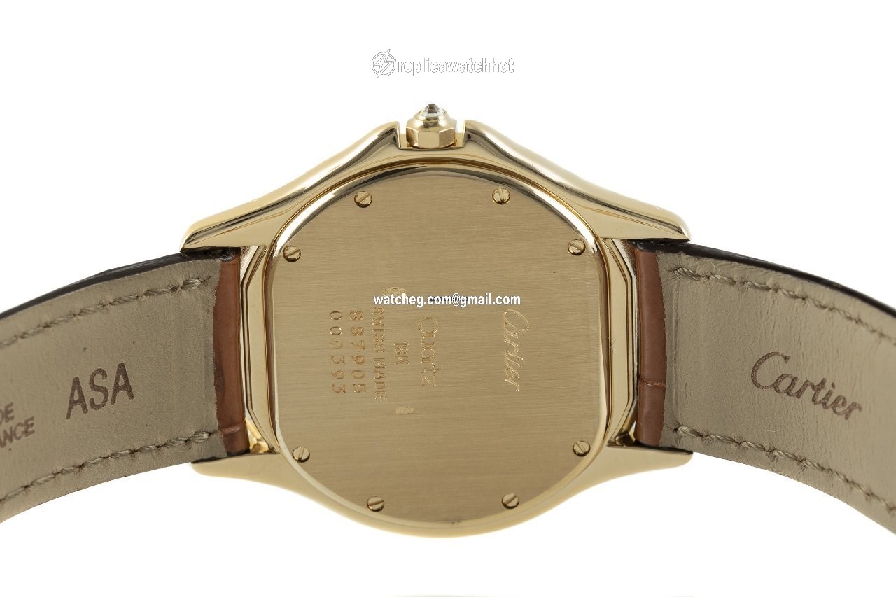 Cartier Cougar Womens watch Quartz Yellow gold 887905 4