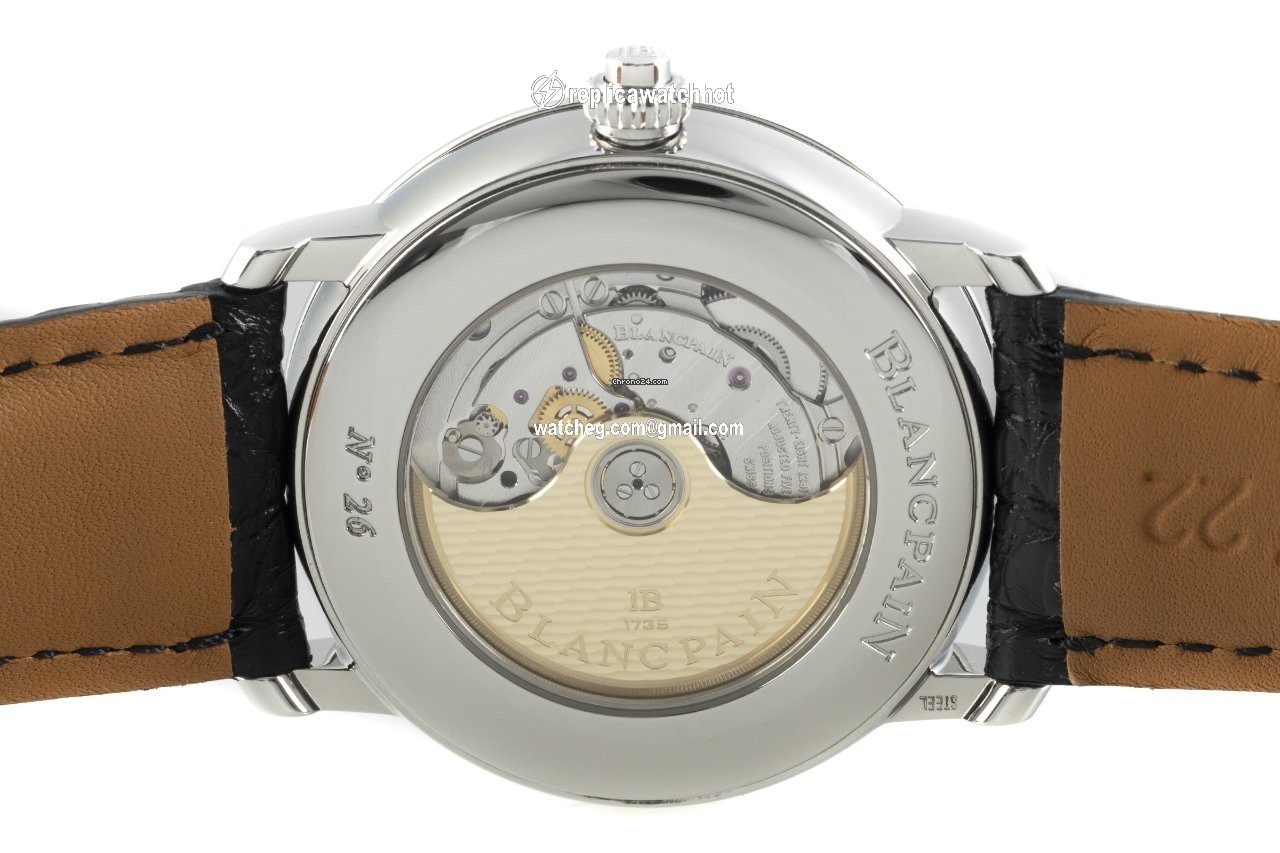 Blancpain Villeret Mens watch Unisex Automatic Steel 6660-1127-55B 4