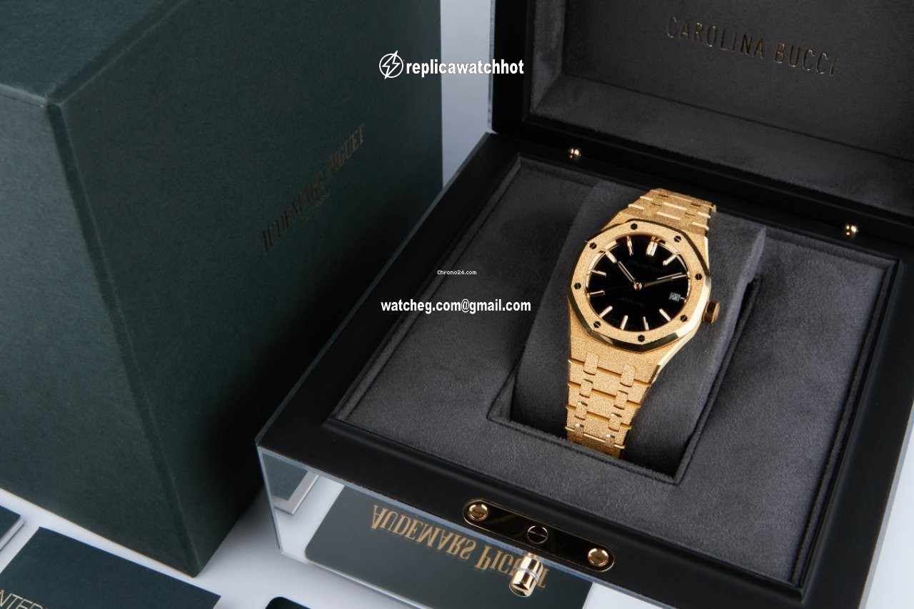 Audemars Piguet Royal Oak Lady Automatic Yellow gold 15454BA.GG.1259BA.02 4