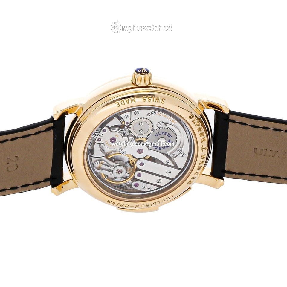 Ulysse Nardin Mens watch Unisex Manual winding Rose gold 716-22 E0 4