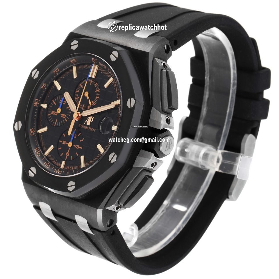 Audemars Piguet Royal Oak Offshore Chronograph Mens watch Unisex Automatic Ceramic 26405CE.OO.A002CA.02 4