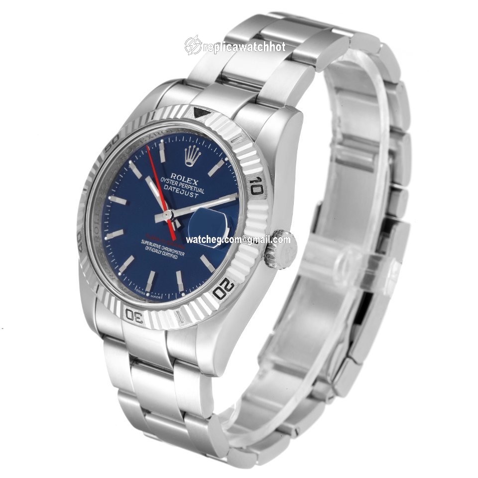 Rolex Datejust Turn-O-Graph Mens watch Unisex Steel Automatic 116264 4