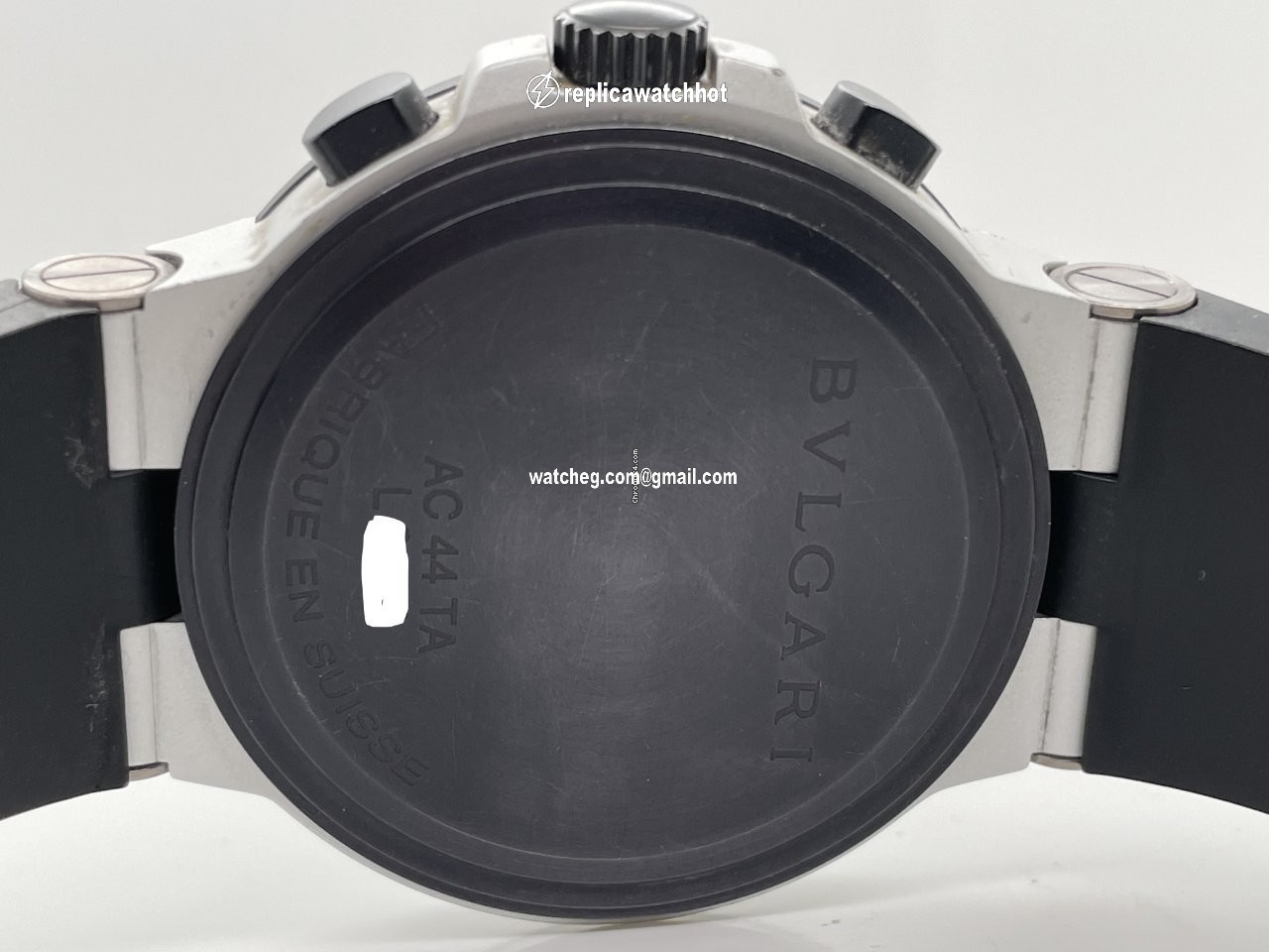 Bulgari Diagono Mens watch Unisex Automatic Aluminum AC44TA 4