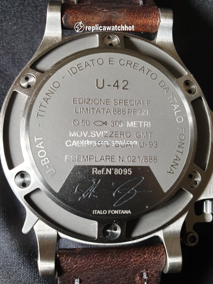 U-Boat U-42 Mens watch Unisex Automatic Titanium 8095 4