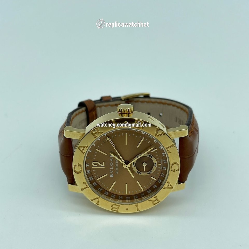 Bulgari Bulgari Mens watch Unisex Automatic Yellow gold BB 38 GL AC 4