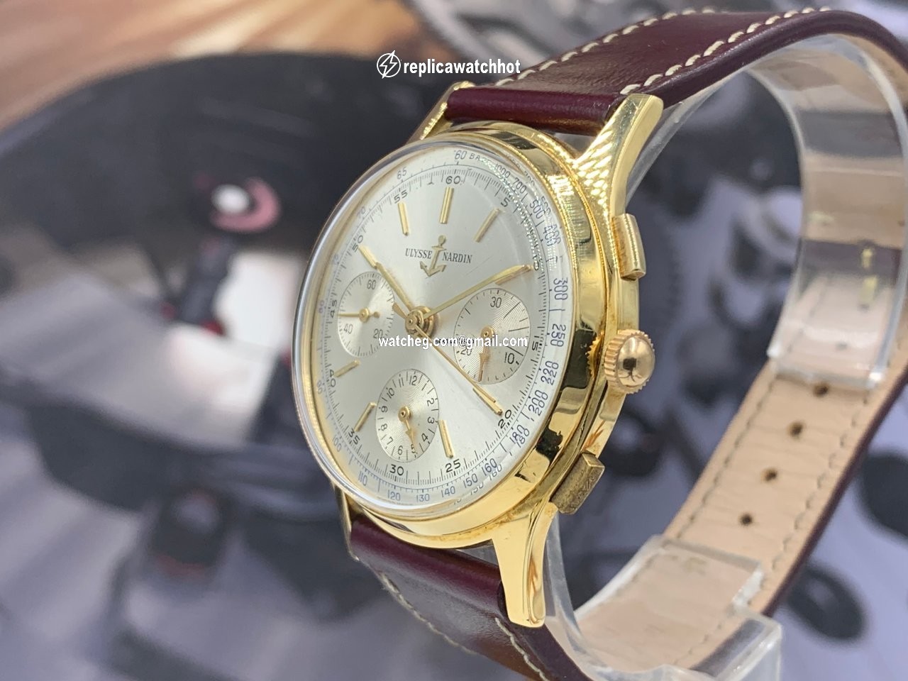 Ulysse Nardin Mens watch Unisex Manual winding Yellow gold 7534 4 4