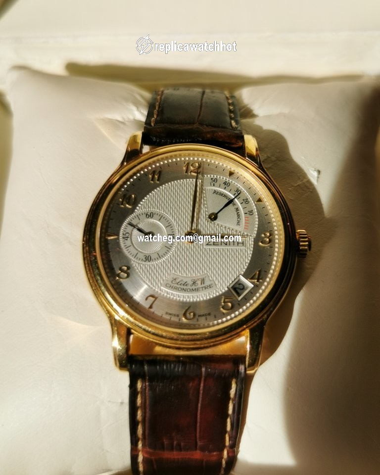 Zenith Elite Power Reserve Mens watch Unisex Automatic Yellow gold 30.0240.655  01 4