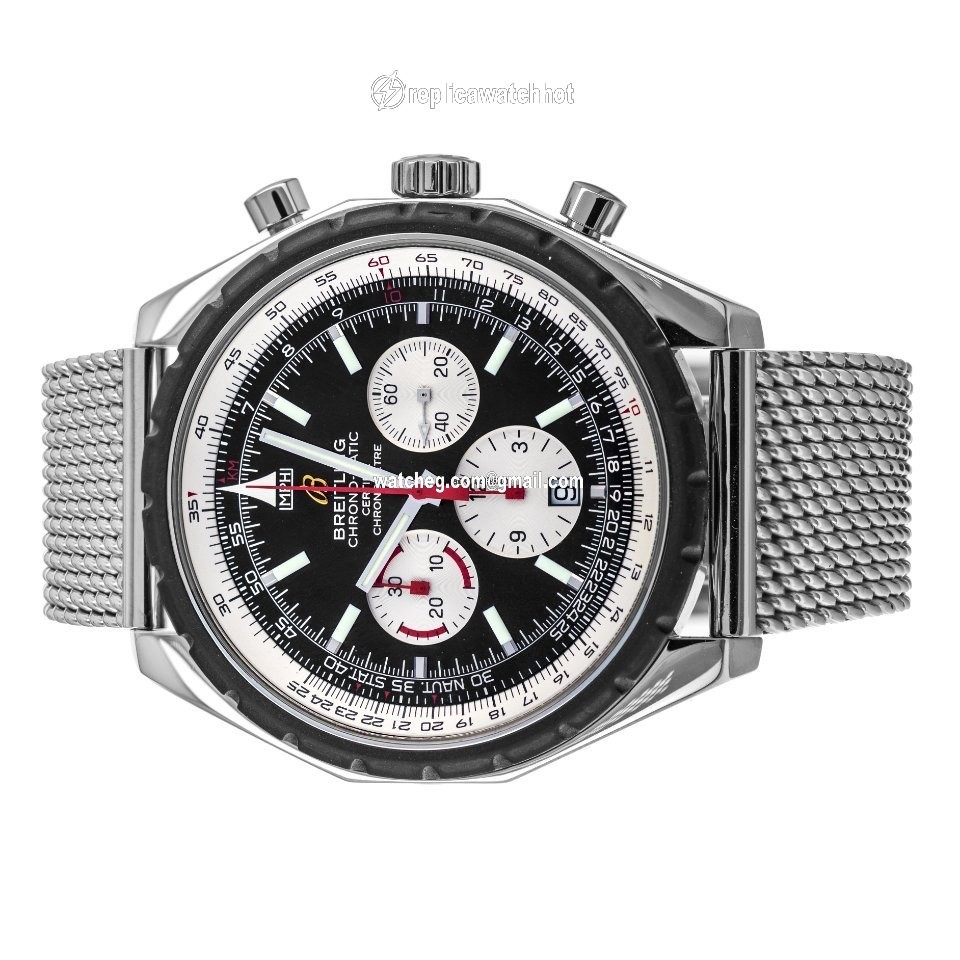 Breitling Chrono-Matic 49 Mens watch Unisex Automatic Steel A14360 4