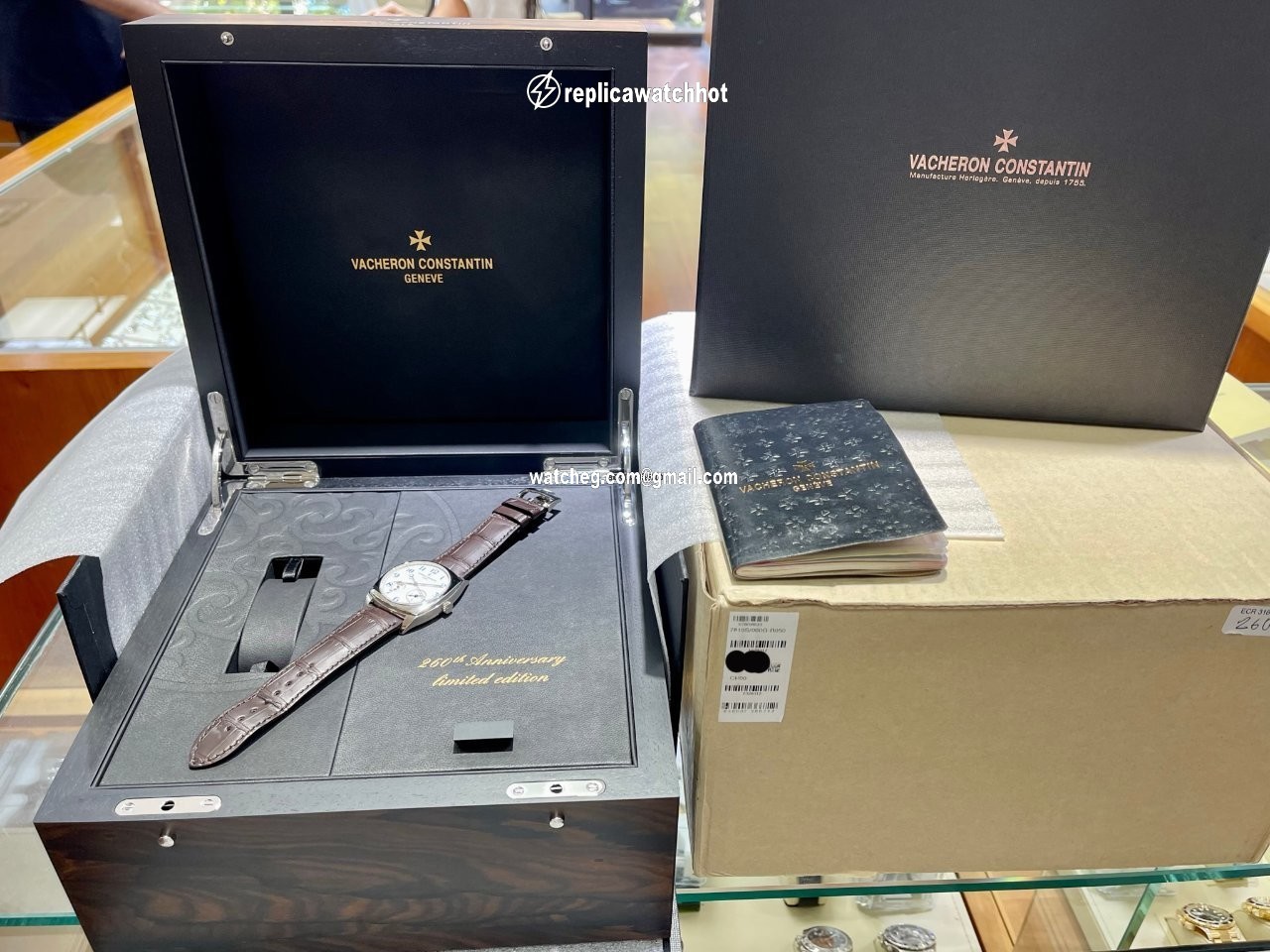 Vacheron Constantin Harmony Mens watch Unisex Automatic White gold 7810s 000g-b050 4