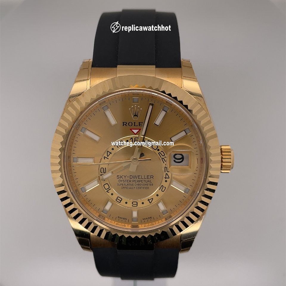 Rolex Sky-Dweller Mens watch Unisex Yellow gold Automatic 326238-0007 4
