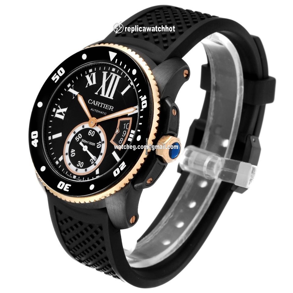 Cartier Calibre de Cartier Diver Mens watch Unisex Automatic Steel W2CA0004 4