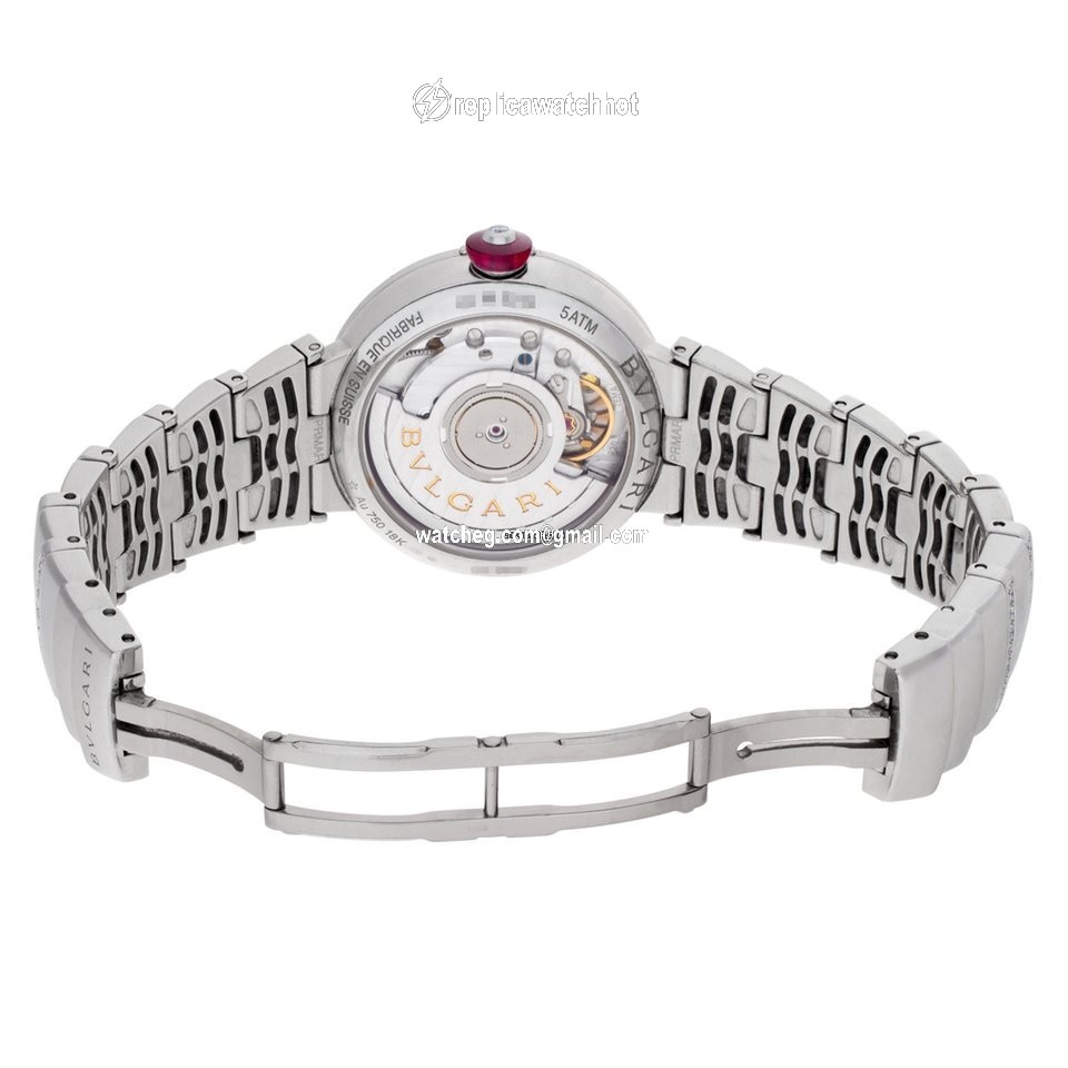 Bulgari Lucea Womens watch Automatic White gold LU W 33 G 4