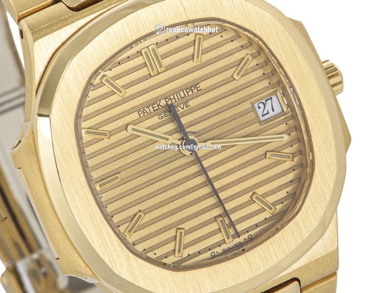Patek Philippe Nautilus Mens watch Unisex Quartz Yellow gold 3900 001 4