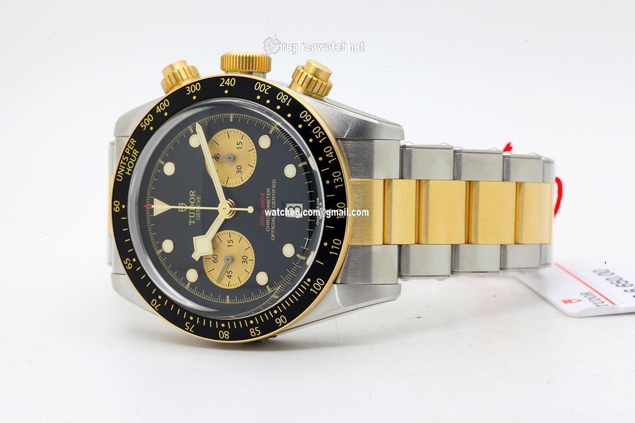 Tudor Black Bay Chrono Mens watch Unisex Automatic Gold Steel M79363N-0001 4