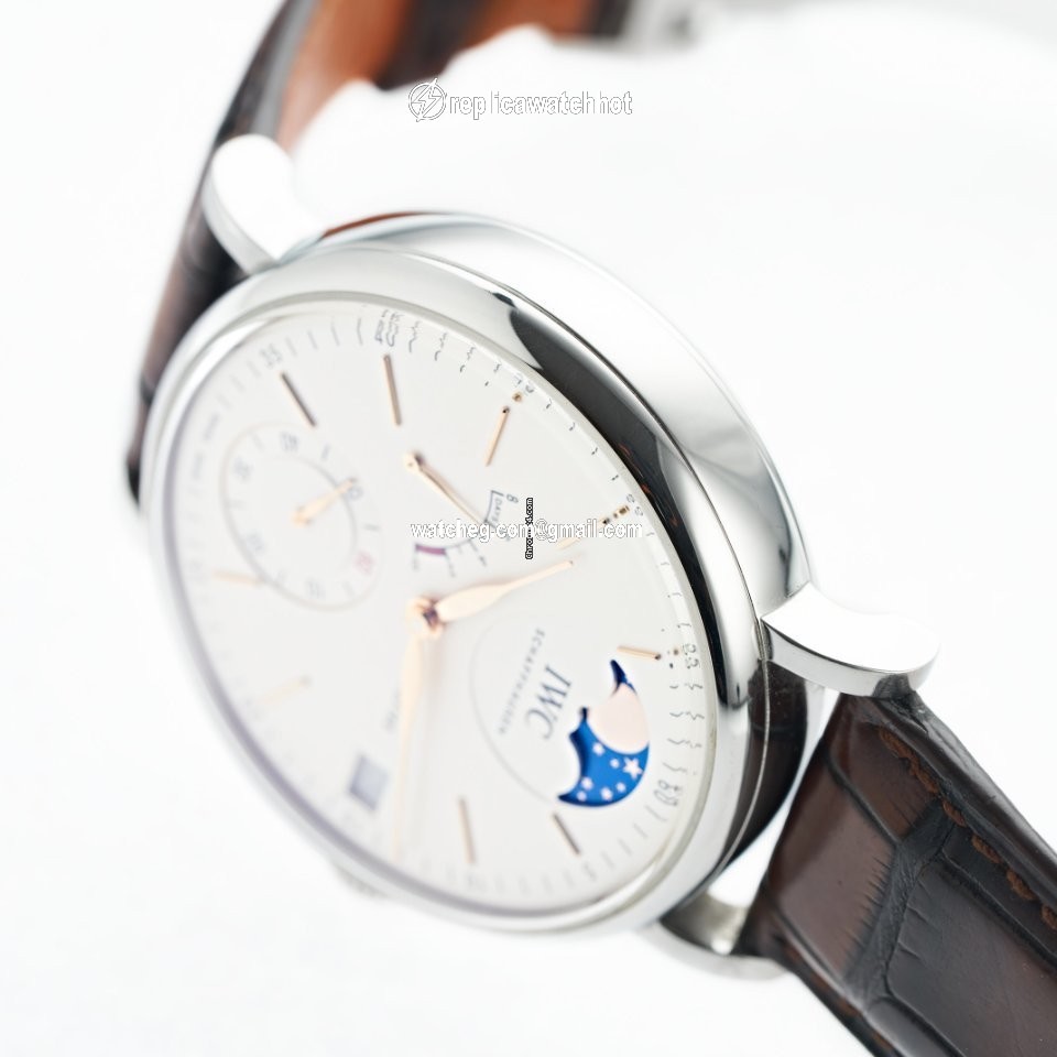 IWC Portofino Hand-Wound Mens watch Unisex Manual winding Steel IW516401 4