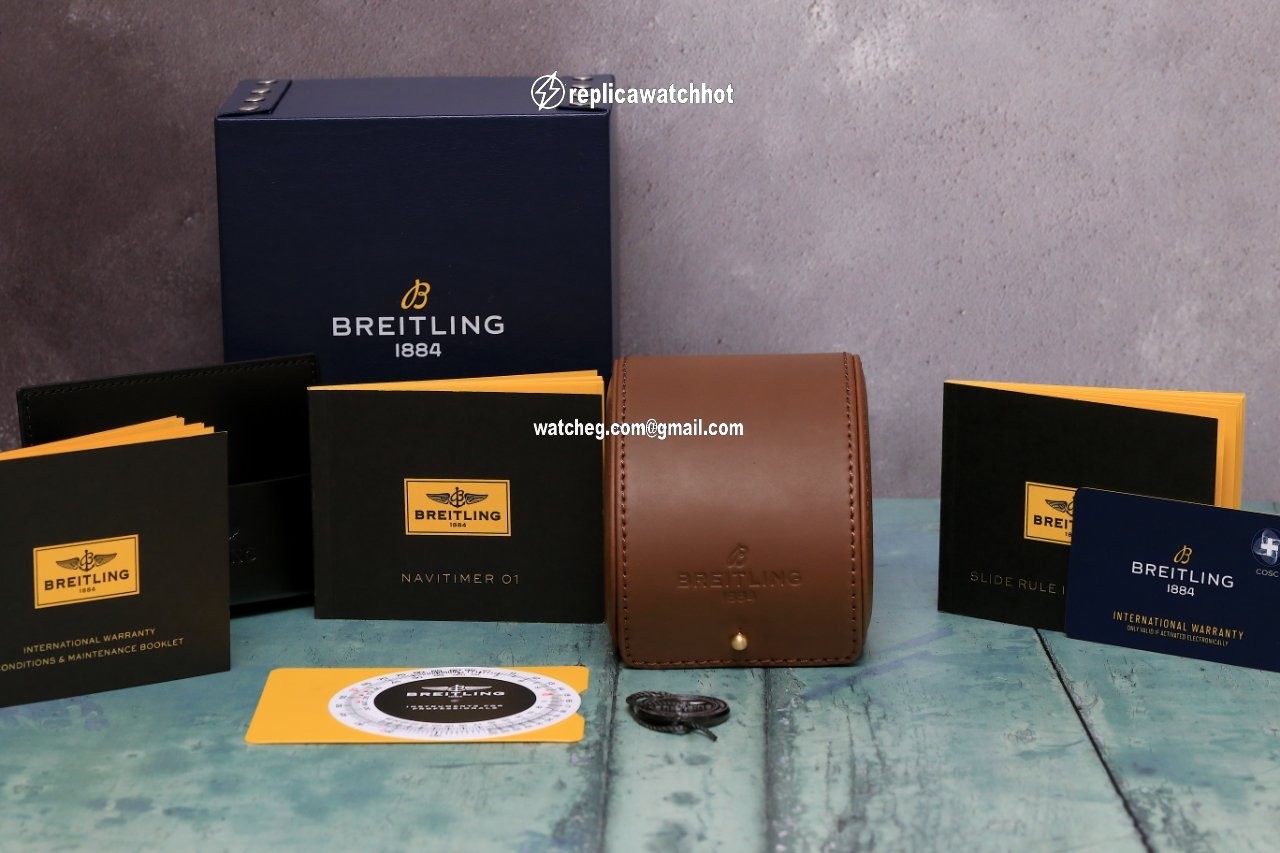Breitling Navitimer 1 B01 Chronograph 43 Mens watch Unisex Automatic Steel AB01211B1B1X1 4