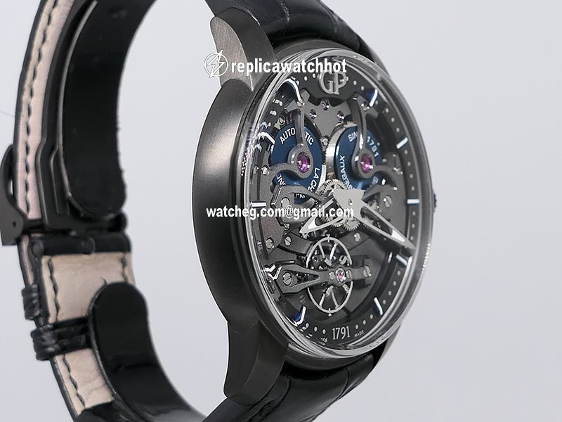 Girard Perregaux Bridges Mens watch Unisex Automatic Titanium 84000-21-632-BH6A 4