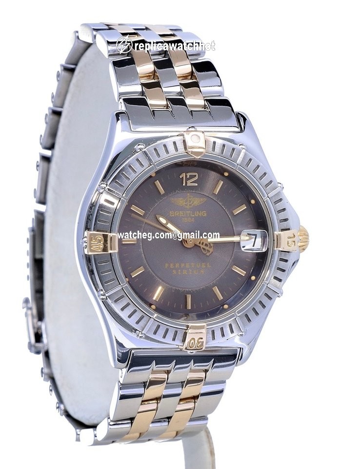 Breitling Womens watch Quartz Gold Steel B62022 4