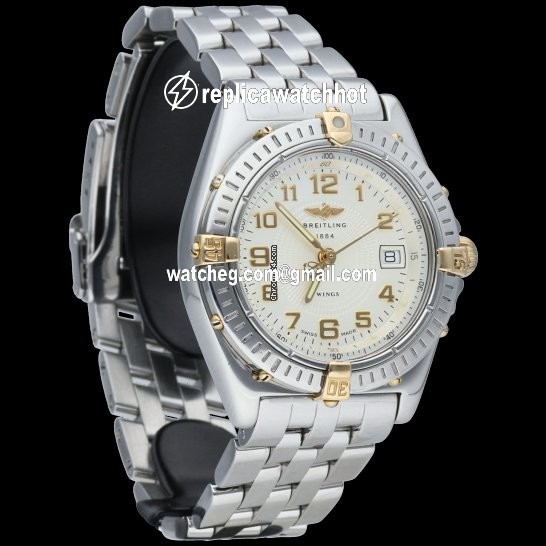 Breitling Womens watch Quartz Gold Steel B67350 4