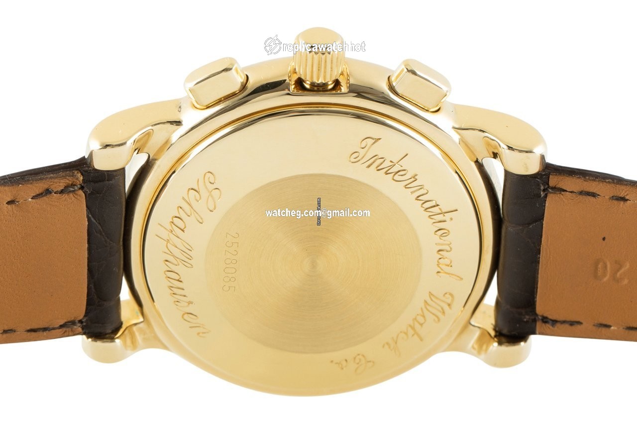 IWC Mens watch Unisex Automatic Yellow gold 3703-001 4