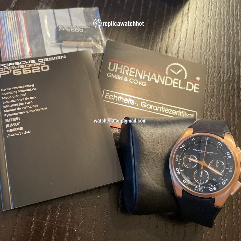 Porsche Design Dashboard Mens watch Unisex Automatic Rose gold 6620.69.40.1243 4