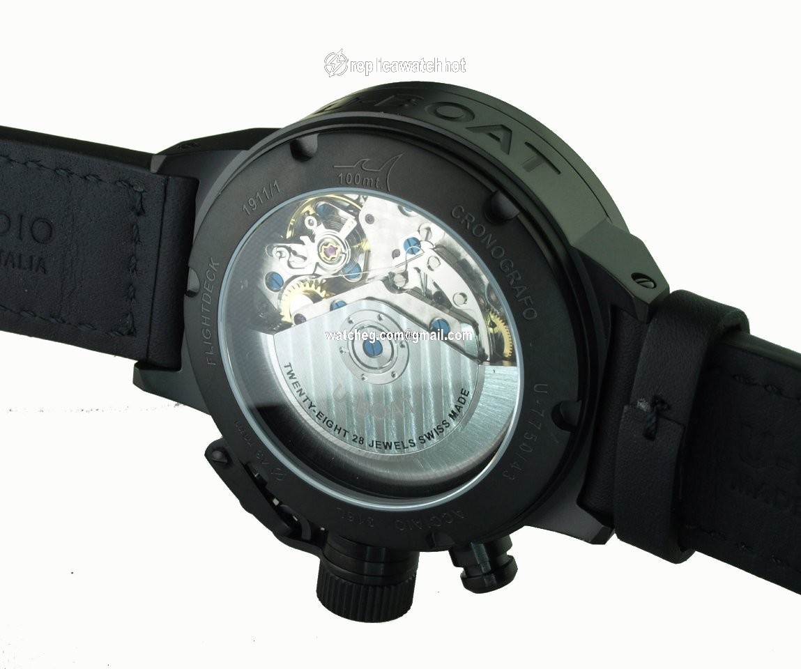U-Boat Flightdeck Mens watch Unisex Automatic Steel 1911 1 4