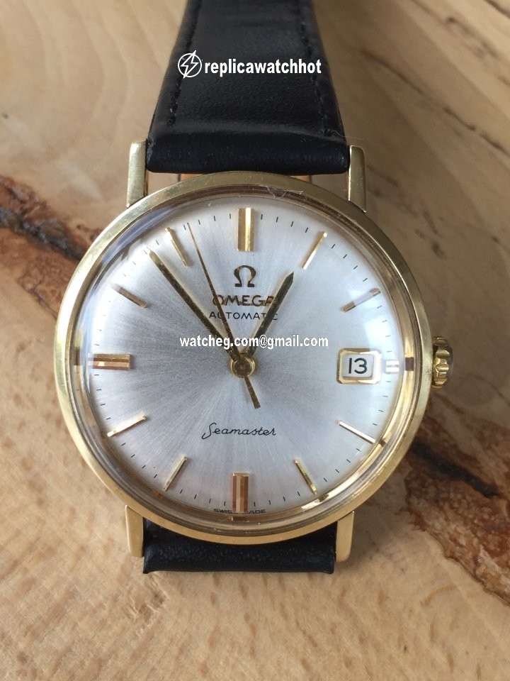 Omega Seamaster Mens watch Unisex Automatic Gold Steel 14770 4