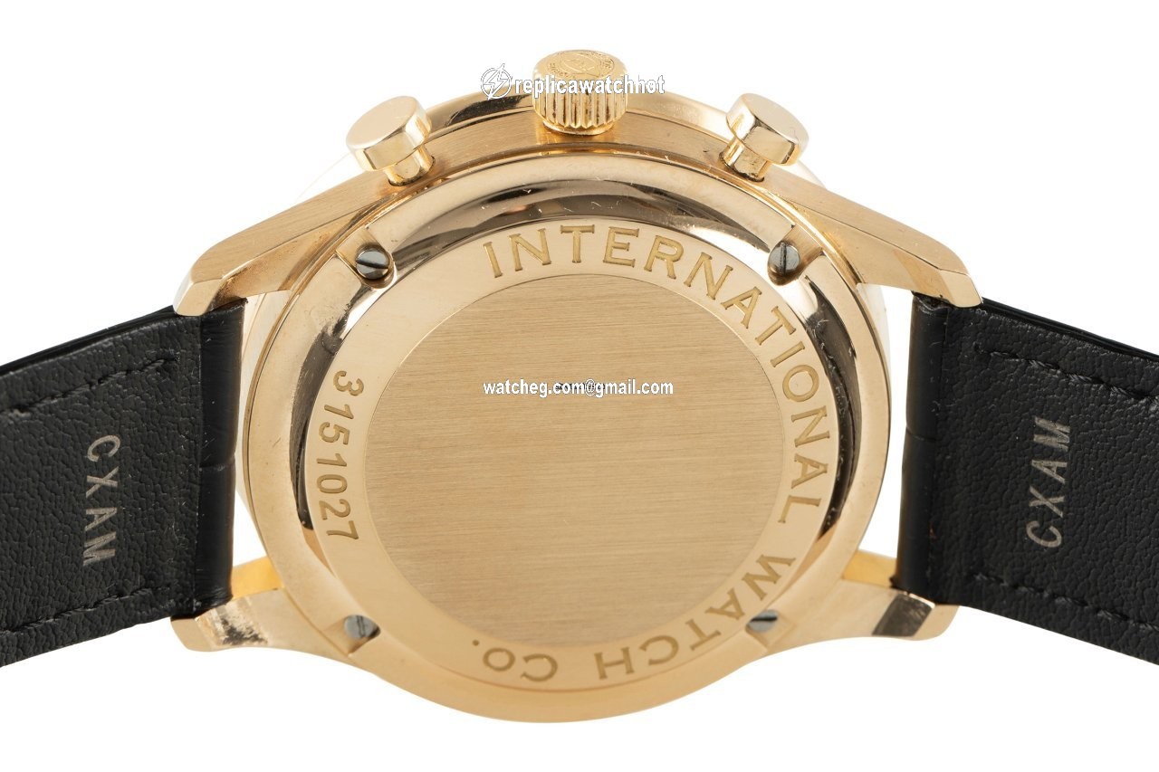 IWC Portuguese Chronograph Mens watch Unisex Automatic Red gold IW3714-02 4