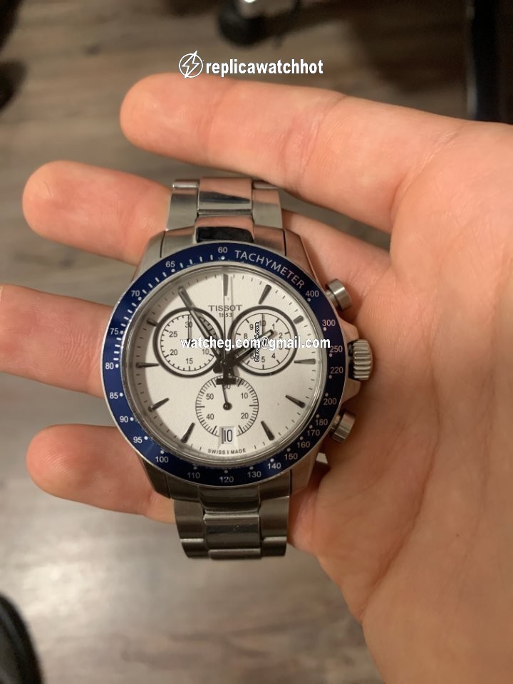Tissot V8 Mens watch Unisex Quartz Steel T106.417.11.031.00 4