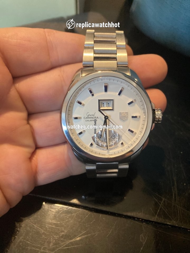 TAG Heuer Grand Carrera Mens watch Unisex Automatic Steel WAV5112 4