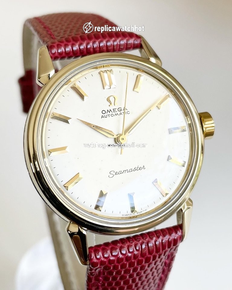 Omega Seamaster Mens watch Unisex Automatic Gold Steel 2832 3-SC 4