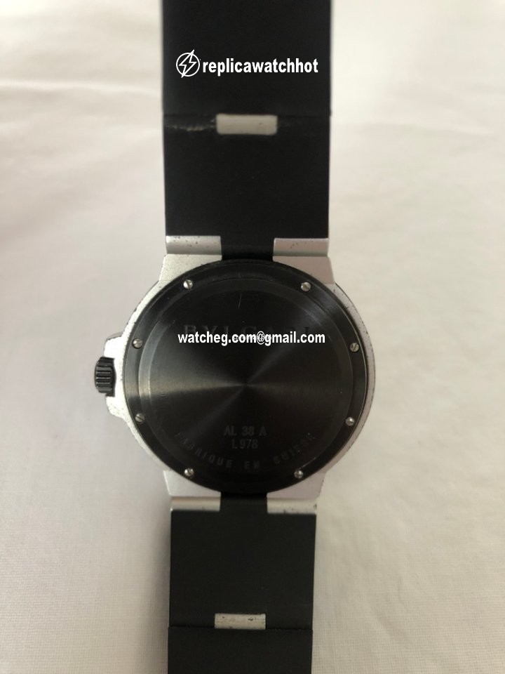 Bulgari Diagono Mens watch Unisex Automatic Aluminum AL 38 A 4
