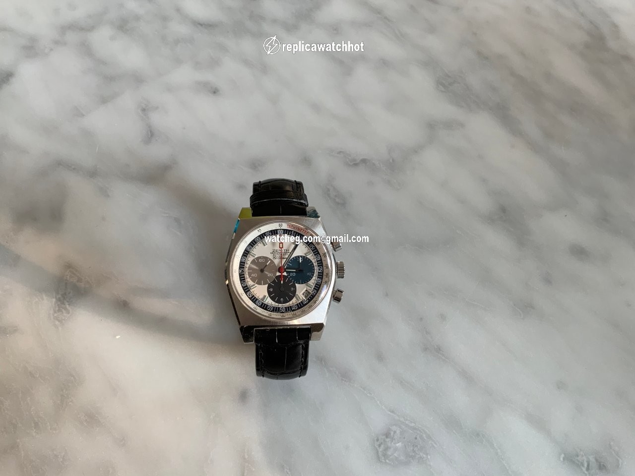 Zenith El Primero New Vintage 1969 Automatic Steel 03.1969.469 01.C490 4