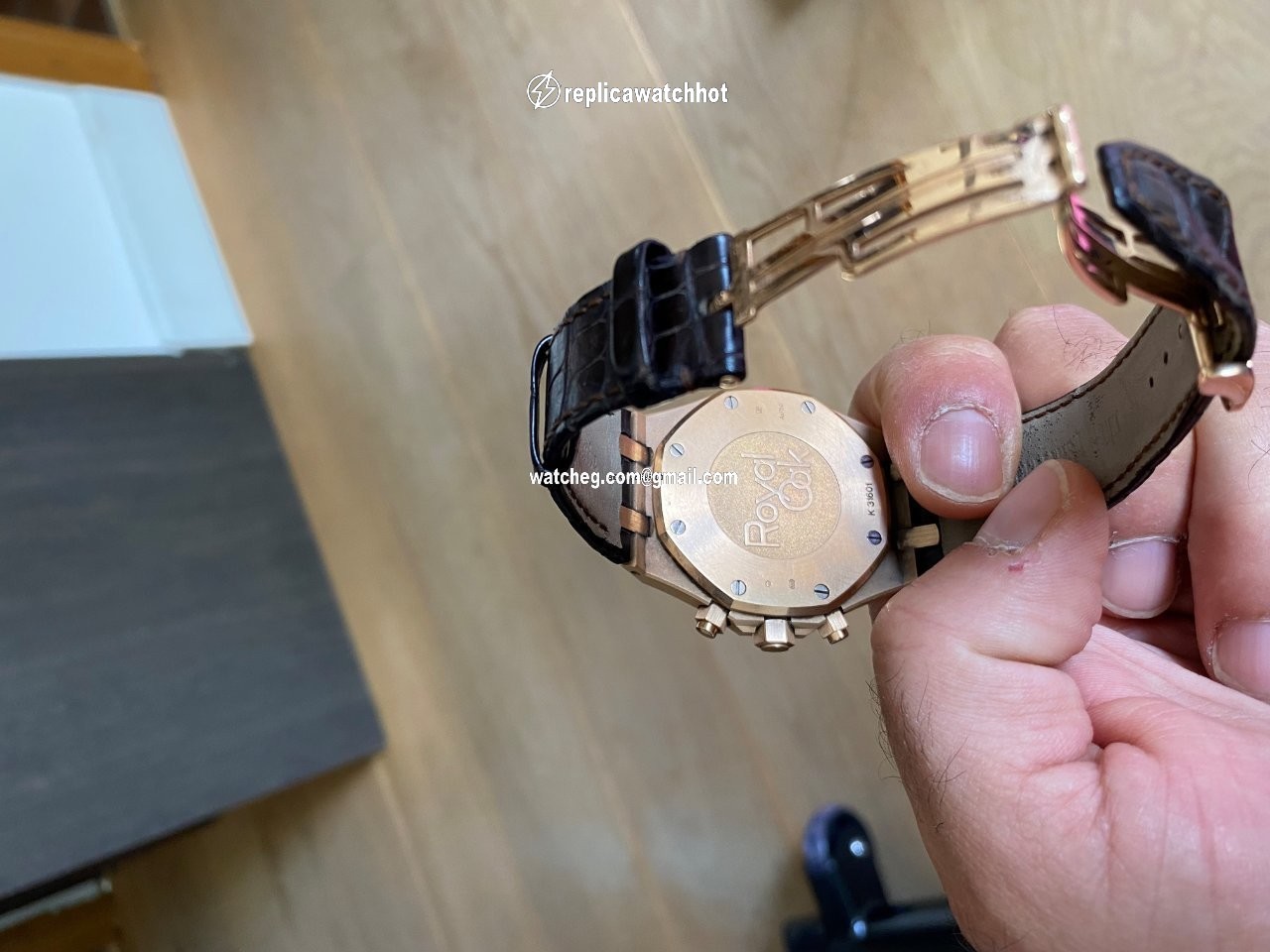Audemars Piguet Royal Oak Chronograph Mens watch Unisex Automatic Rose gold 263310R.00D821CR.01 4