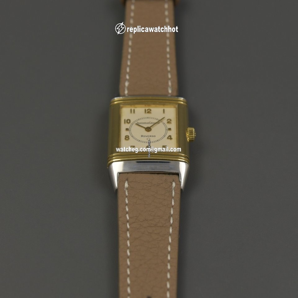 Jaeger-LeCoultre Reverso Womens watch Quartz Gold Steel 140.025.5 4