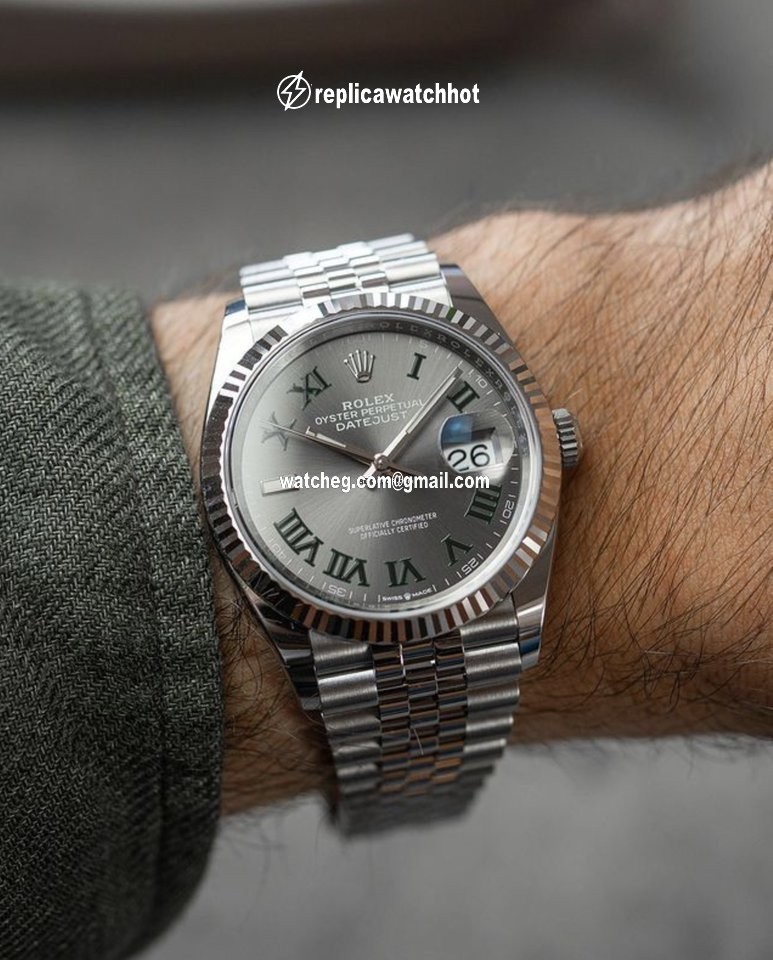 Rolex Datejust 36 Mens watch Unisex Steel Automatic 126234-0045 4