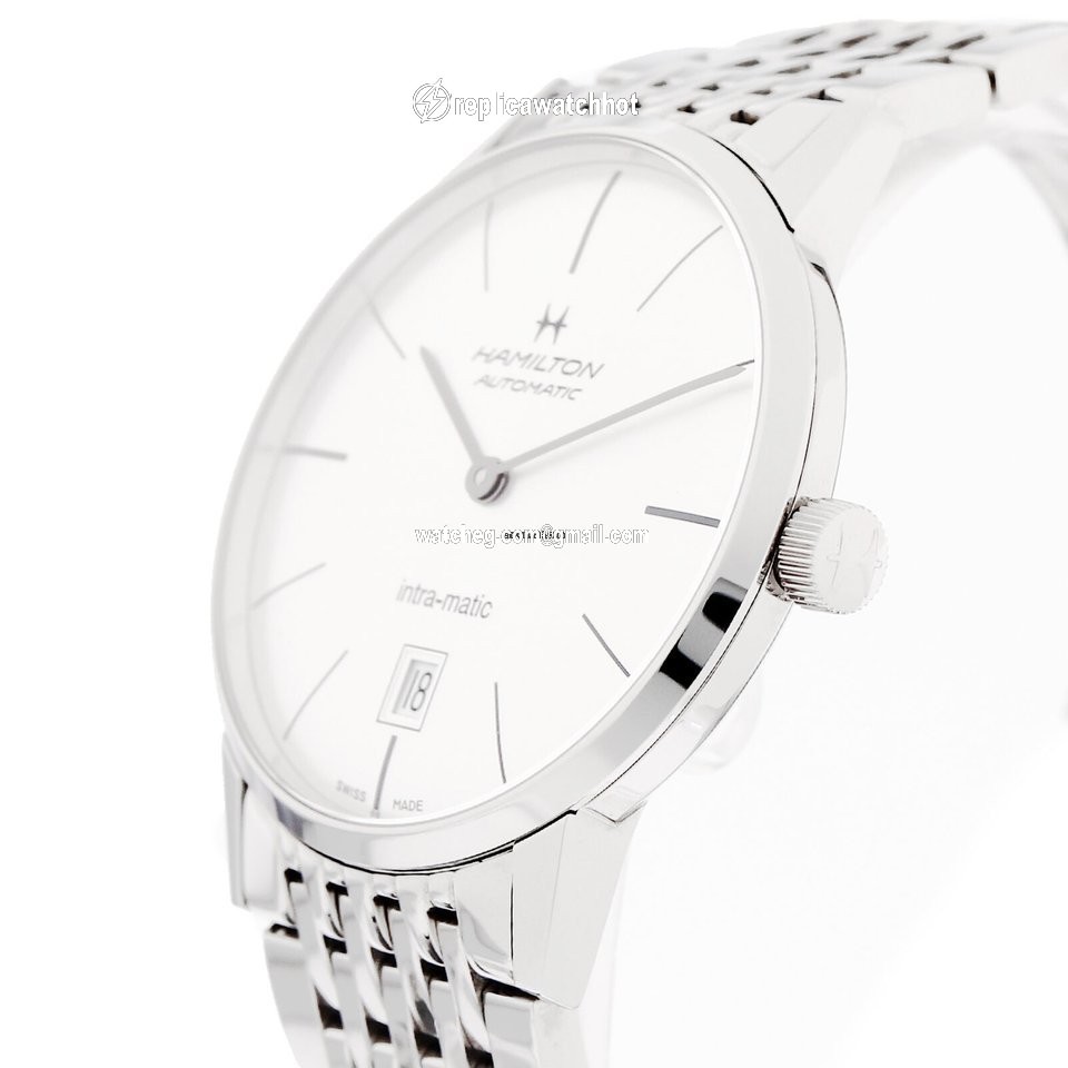 Hamilton Intra-Matic Mens watch Unisex Automatic Steel NUMBER H38455151 4